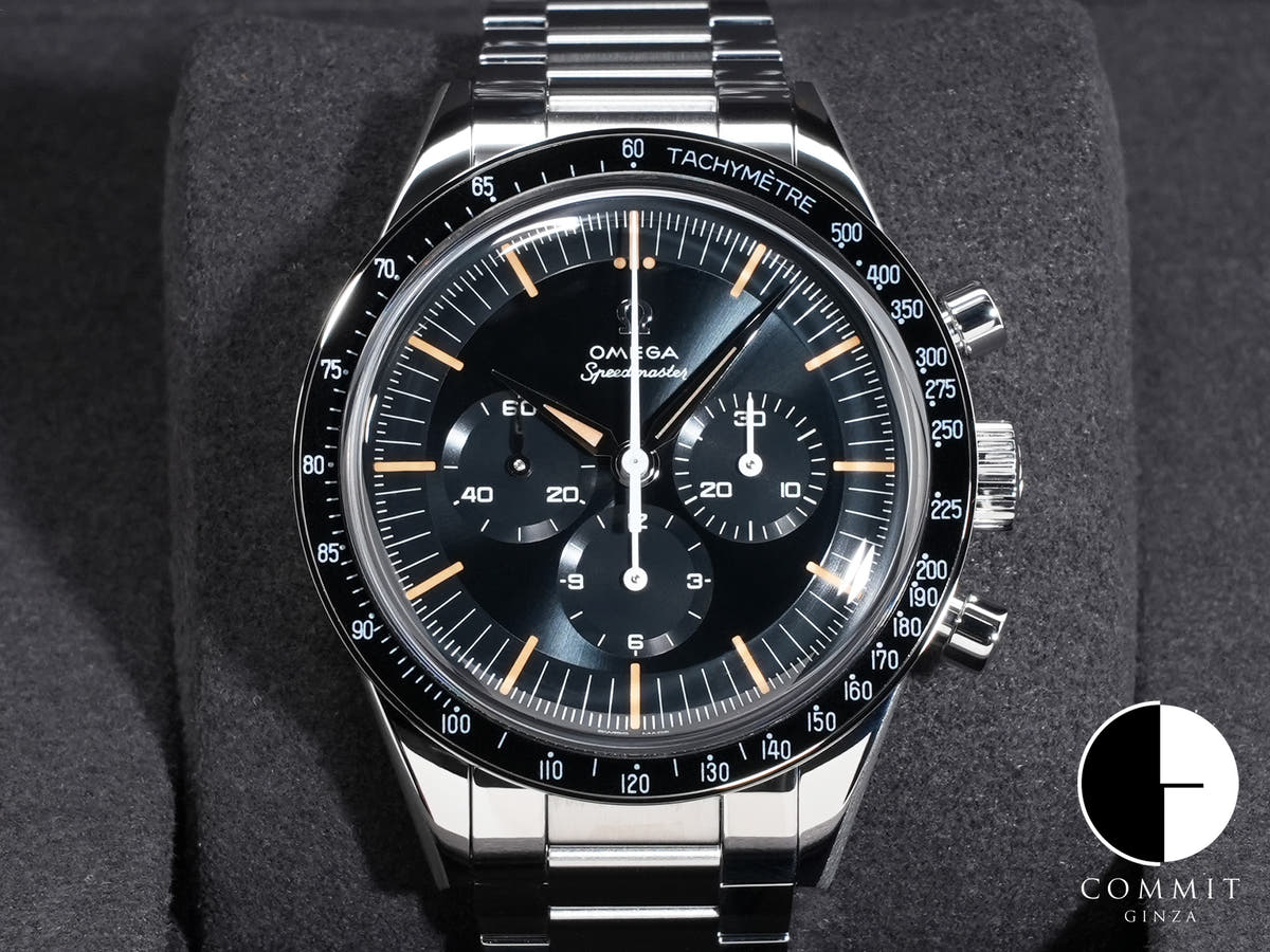 オメガ スピードマスター ファースト オメガ イン スペース Ref.310.30.40.50.06.001 ブルーグレー文字盤 未使用 45dhuepz