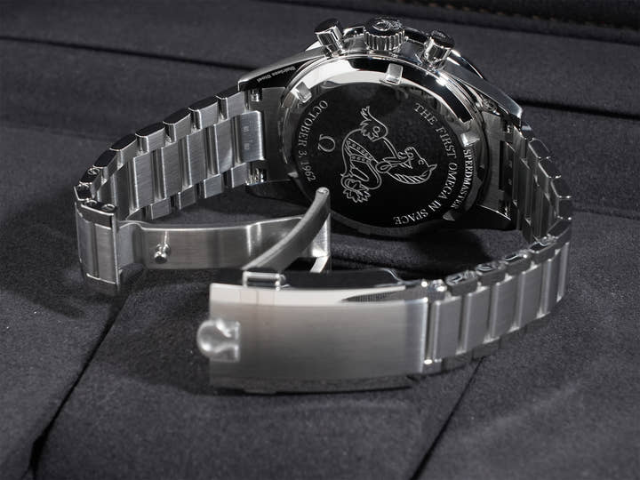 オメガ スピードマスター ファースト オメガ イン スペース Ref.310.30.40.50.06.001 ブルーグレー文字盤 未使用 45dhuepz