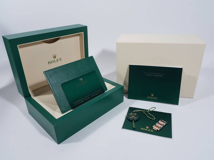 ロレックス ヨットマスター37 Ref.268621 ステンレススチール/エバーローズゴールド ブラック文字盤