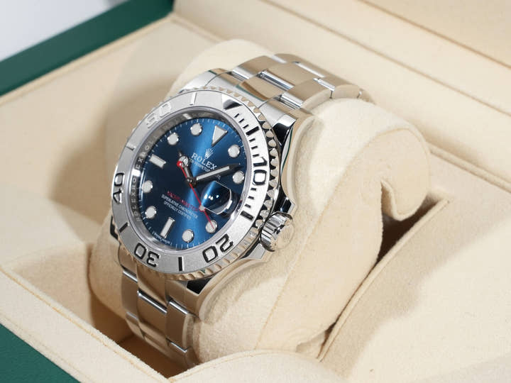 ロレックス ヨットマスター40 Ref.116622 ステンレススチール/プラチナ ブルー文字盤