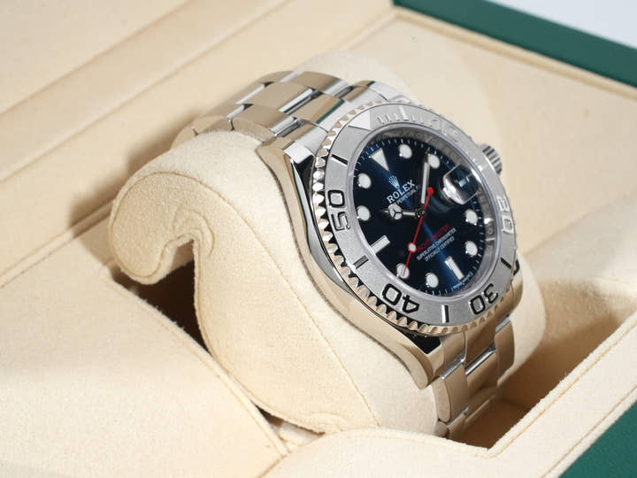 ロレックス ヨットマスター40 Ref.116622 ステンレススチール/プラチナ ブルー文字盤