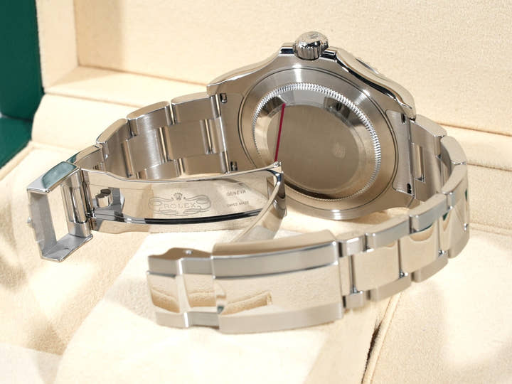 ロレックス ヨットマスター40 Ref.116622 ステンレススチール/プラチナ ブルー文字盤