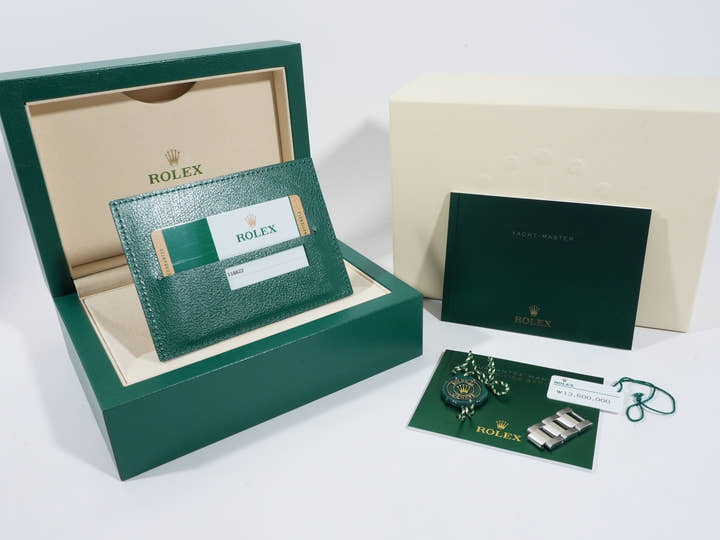 ロレックス ヨットマスター40 Ref.116622 ステンレススチール/プラチナ ブルー文字盤