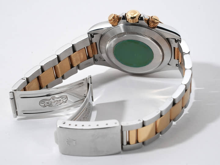 ロレックス デイトナ エルプリメロ Ref.16523 ステンレススチール/イエローゴールド ホワイト文字盤