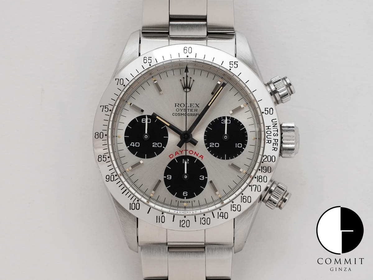 ロレックス デイトナ Ref.6265 ステンレススチール シルバー文字盤