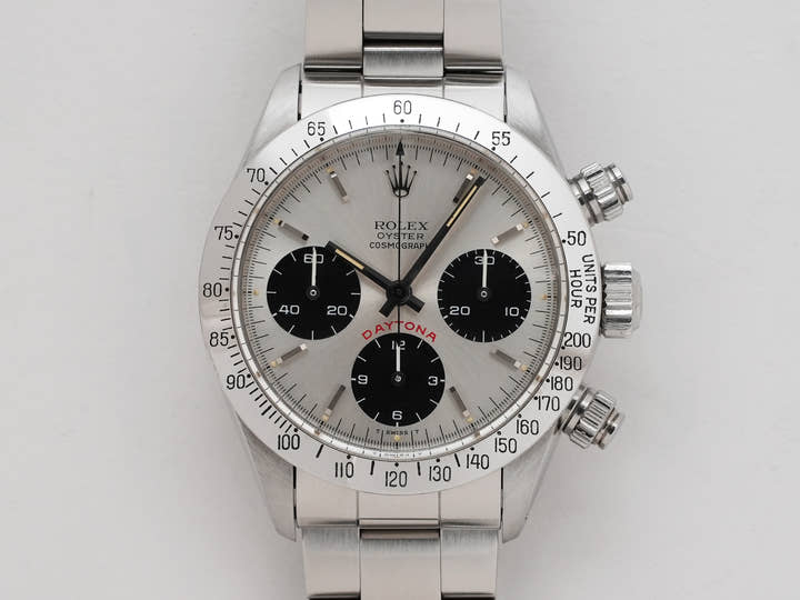 ロレックス デイトナ Ref.6265 ステンレススチール シルバー文字盤