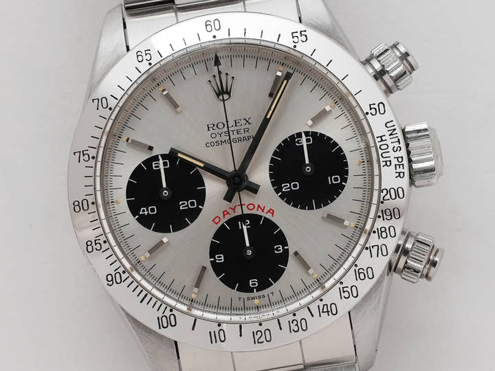 ロレックス デイトナ Ref.6265 ステンレススチール シルバー文字盤