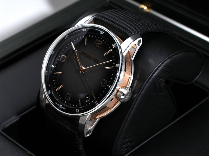 オーデマピゲ CODE 11.59 バイ オーデマ ピゲ Ref.15210CR.OO.A002KB.01 ホワイトゴールド/ピンクゴールド グレーラッカー文字盤