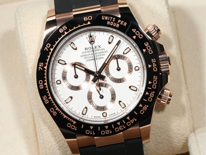 ロレックス デイトナ Ref.116515LN エバーローズゴールド アイボリー文字盤