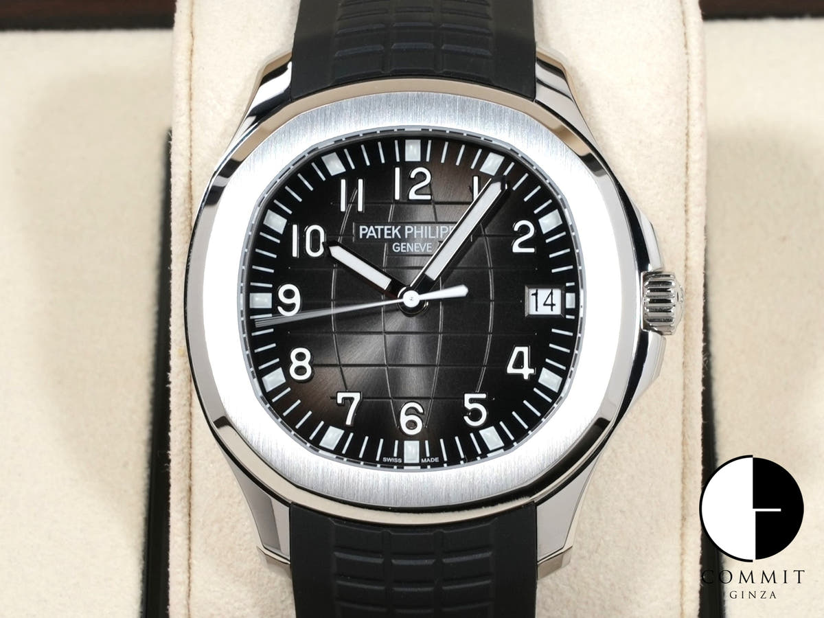 パテックフィリップ アクアノート Ref.5167A-001 ステンレススチール ブラック文字盤