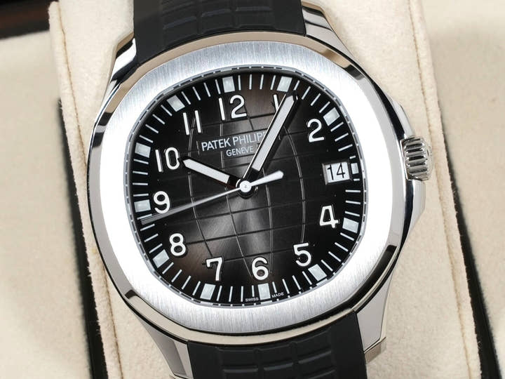 パテックフィリップ アクアノート Ref.5167A-001 ステンレススチール ブラック文字盤