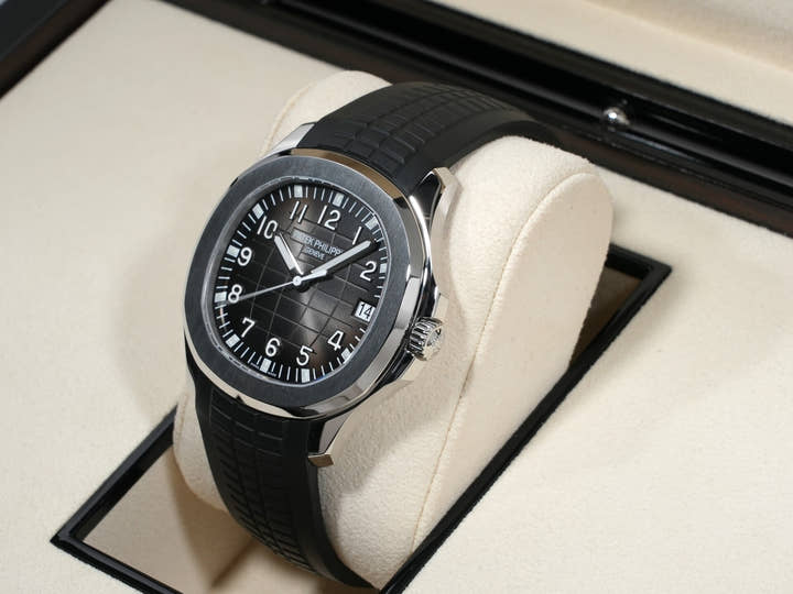 パテックフィリップ アクアノート Ref.5167A-001 ステンレススチール ブラック文字盤