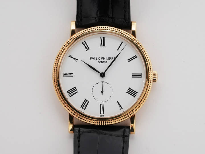 パテックフィリップ カラトラバ Ref.5119J-001 イエローゴールド ホワイト文字盤