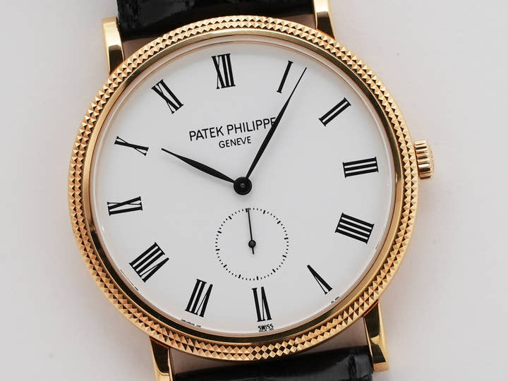 パテックフィリップ カラトラバ Ref.5119J-001 イエローゴールド ホワイト文字盤