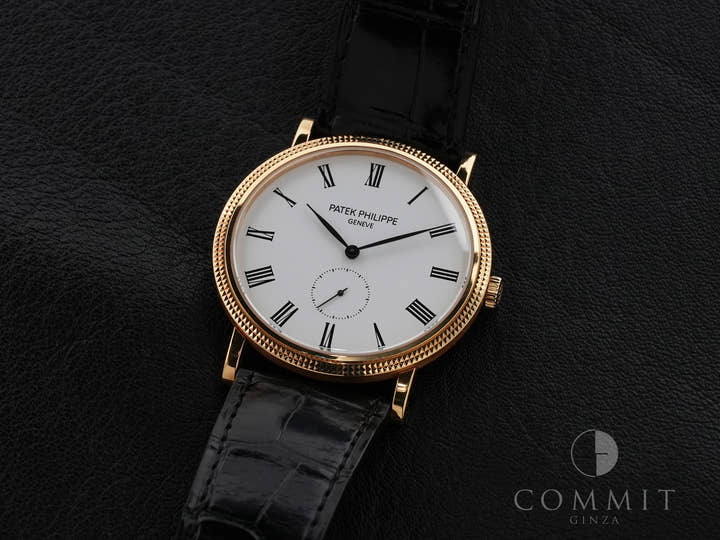 パテックフィリップ カラトラバ Ref.5119J-001 イエローゴールド ホワイト文字盤