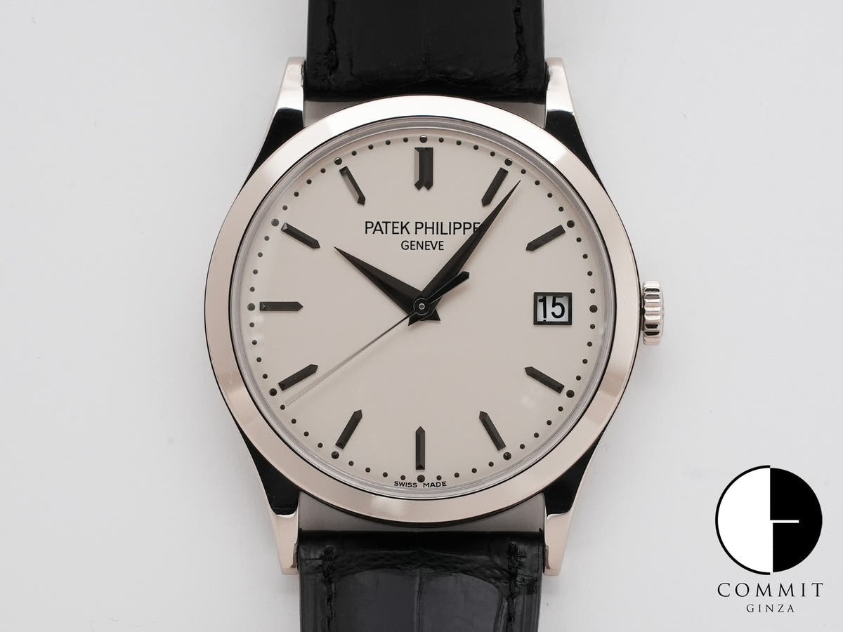 Patek Philippe Calatrava Ref. 5296G-010 White Gold Silver Dial