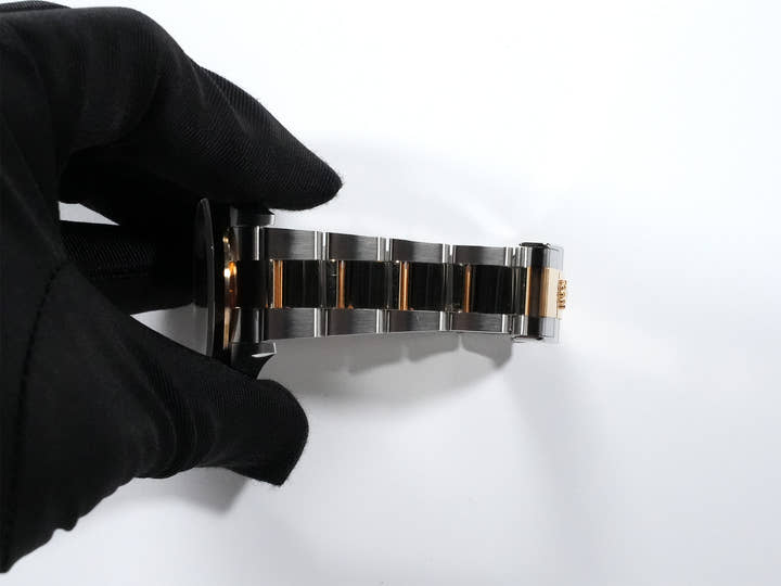 ロレックス エクスプローラー36 Ref.124273 ステンレススチール/イエローゴールド ブラック文字盤