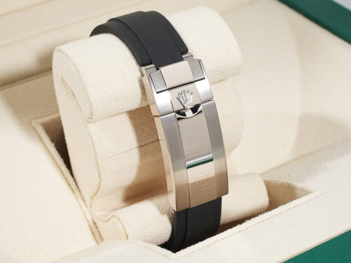 Rolex Daytona Ref. 126519LN White Gold Bright Black x Steel Dial