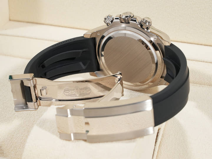 Rolex Daytona Ref. 126519LN White Gold Bright Black x Steel Dial