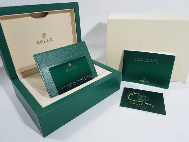 Rolex Daytona Ref. 126519LN White Gold Bright Black x Steel Dial