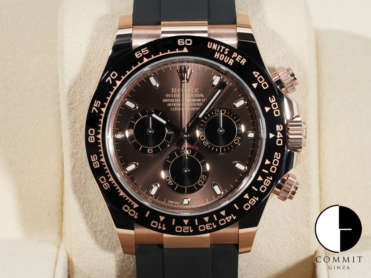 ロレックス デイトナ Ref.116515LN エバーローズゴールド チョコレート/ブラック文字盤