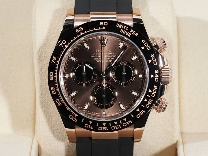 ロレックス デイトナ Ref.116515LN エバーローズゴールド チョコレート/ブラック文字盤