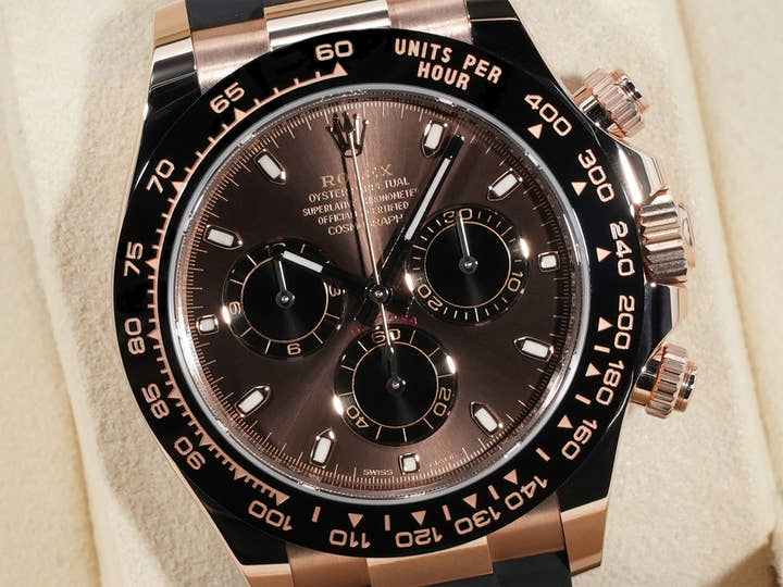 ロレックス デイトナ Ref.116515LN エバーローズゴールド チョコレート/ブラック文字盤