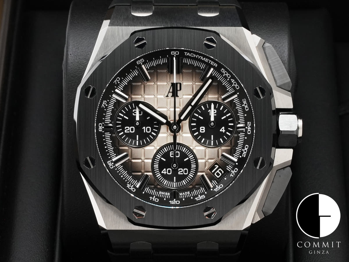 オーデマピゲ ロイヤルオーク オフショア クロノグラフ Ref.26420SO.OO.A600CA.01 ステンレススチール スモークブラウン文字盤