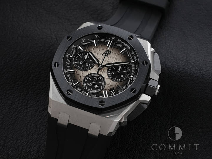 オーデマピゲ ロイヤルオーク オフショア クロノグラフ Ref.26420SO.OO.A600CA.01 ステンレススチール スモークブラウン文字盤