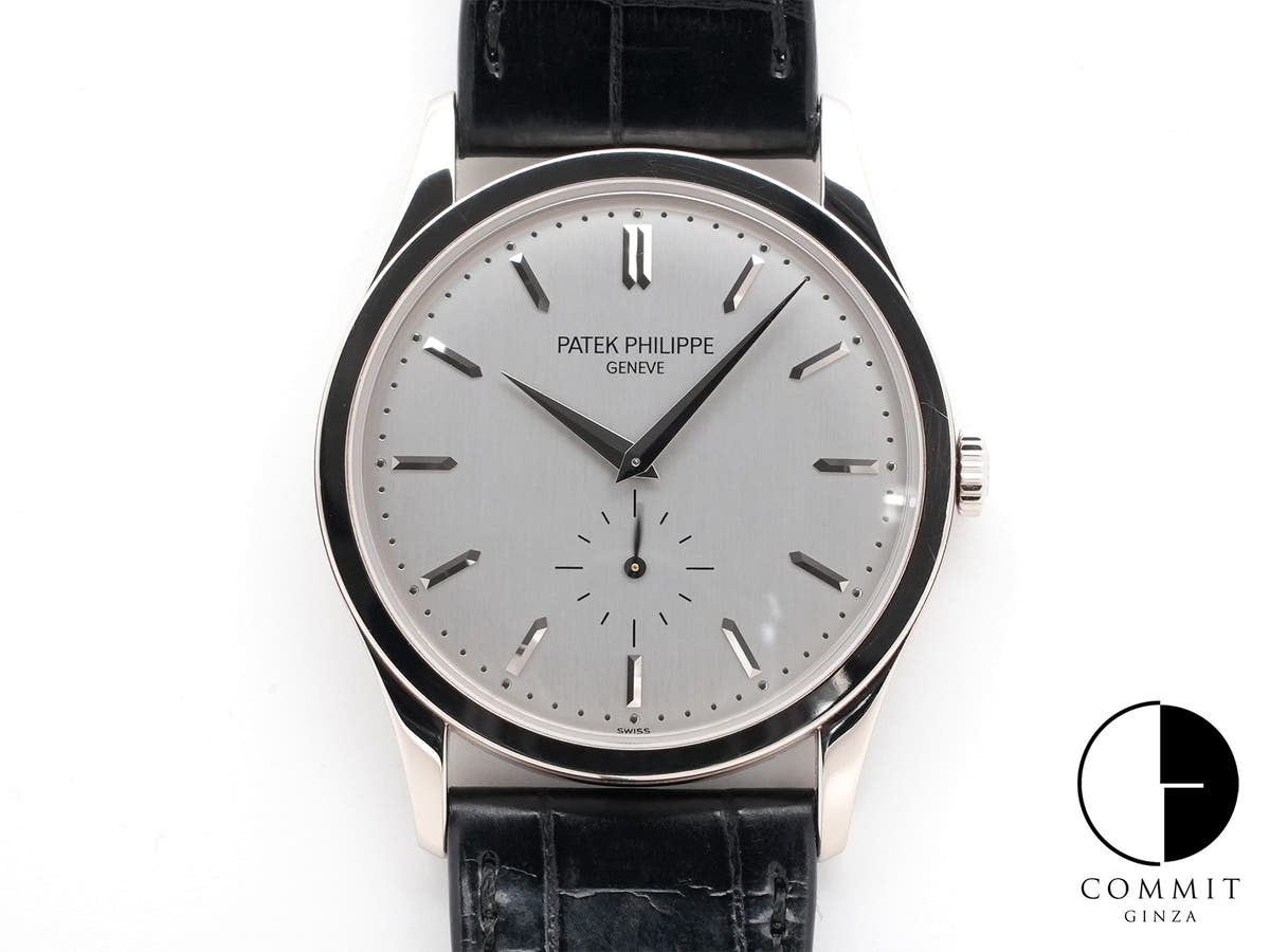 Patek Philippe Calatrava Ref. 5196G-001 White Gold Silver Dial