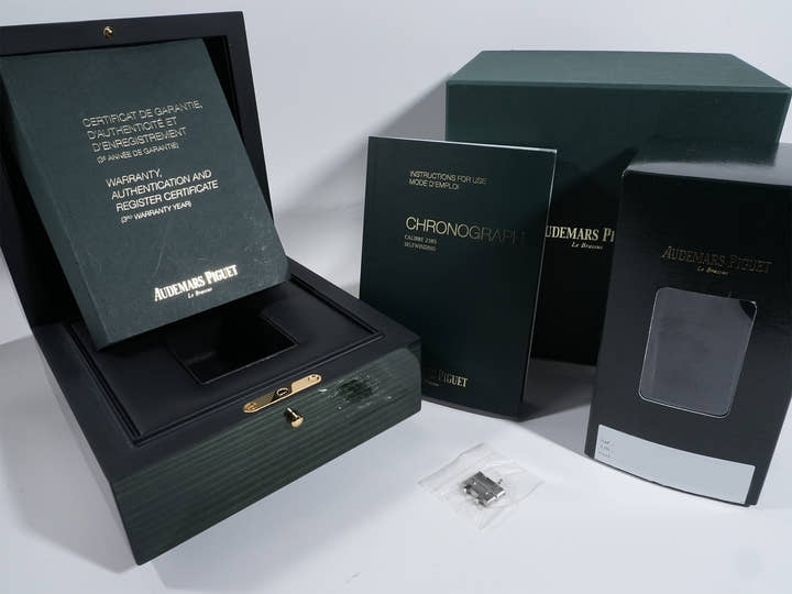 オーデマピゲ ロイヤルオーク クロノグラフ Ref.26320ST.OO.1220ST.01 ステンレススチール ブラック文字盤