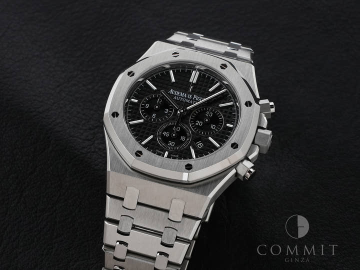 オーデマピゲ ロイヤルオーク クロノグラフ Ref.26320ST.OO.1220ST.01 ステンレススチール ブラック文字盤