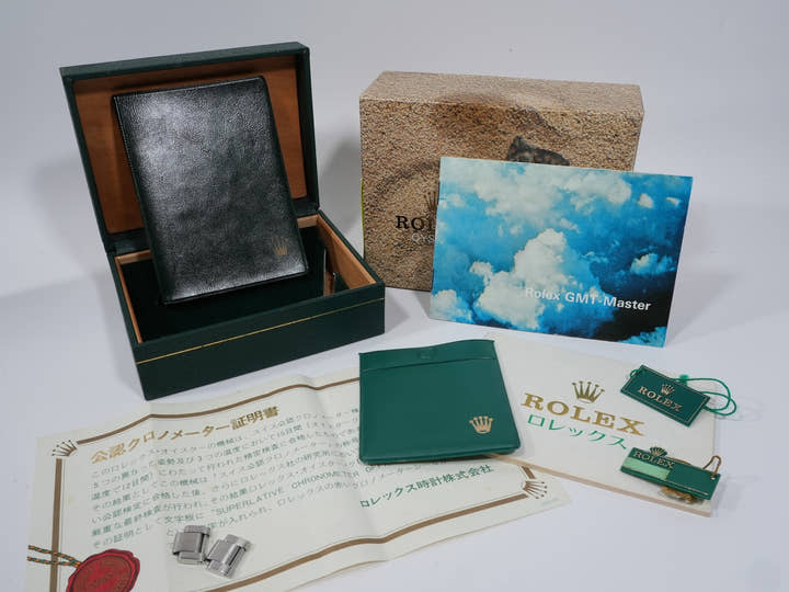 ロレックス GMTマスター Ref.1675 ステンレススチール ブラック文字盤 オイスターブレスレット