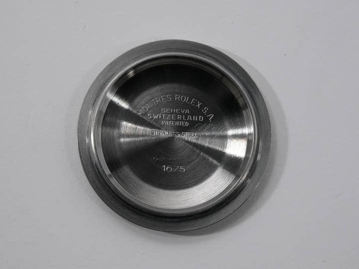 ロレックス GMTマスター Ref.1675 ステンレススチール ブラック文字盤 オイスターブレスレット