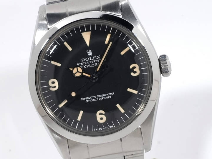 ロレックス エクスプローラーI Ref.1016 ステンレススチール ブラック文字盤