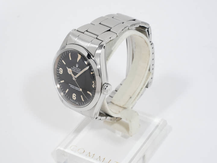 ロレックス エクスプローラーI Ref.1016 ステンレススチール ブラック文字盤