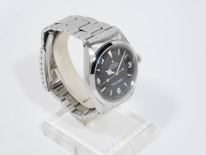 ロレックス エクスプローラーI Ref.1016 ステンレススチール ブラック文字盤