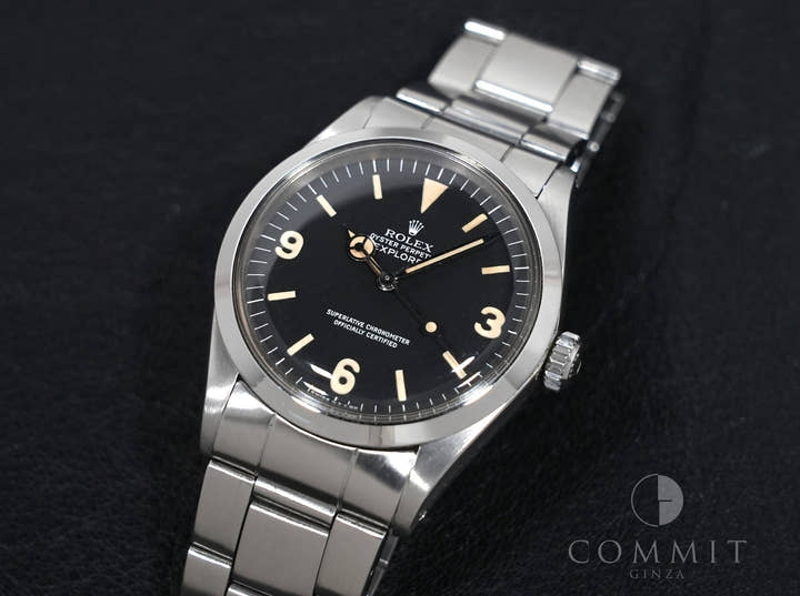 ロレックス エクスプローラーI Ref.1016 ステンレススチール ブラック文字盤