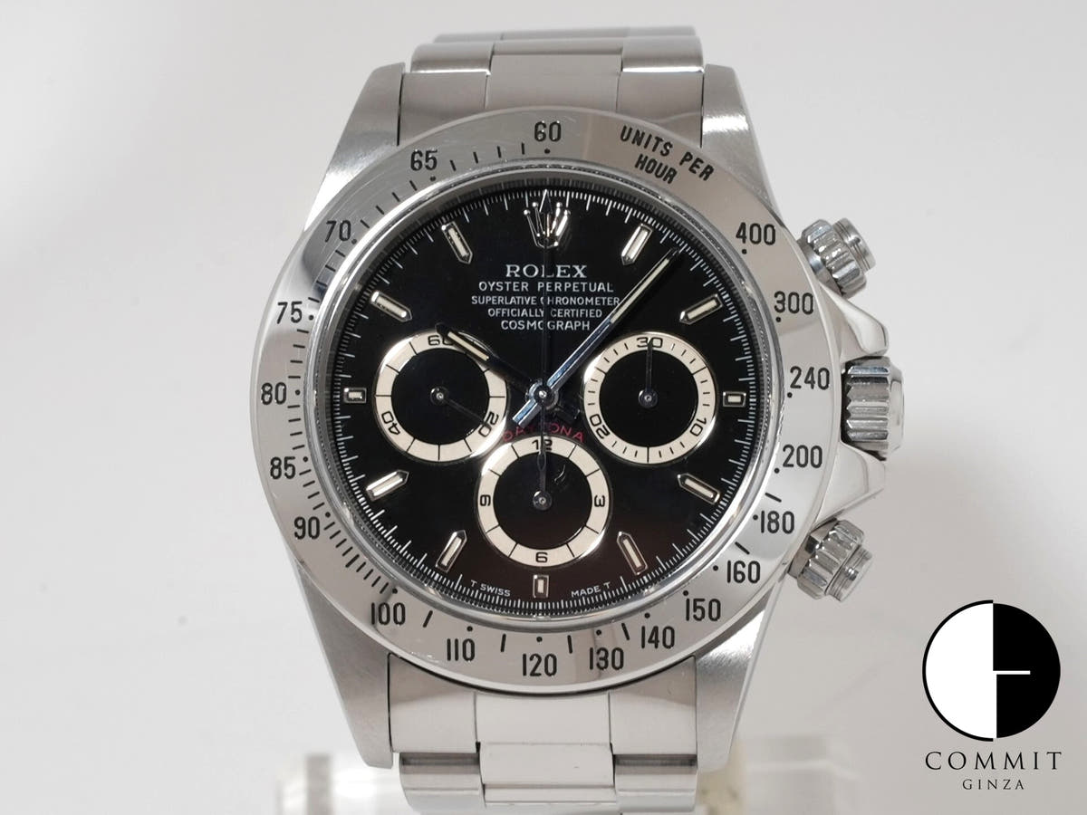 ロレックス デイトナ エルプリメロ Ref.16520 ステンレススチール ブラック文字盤