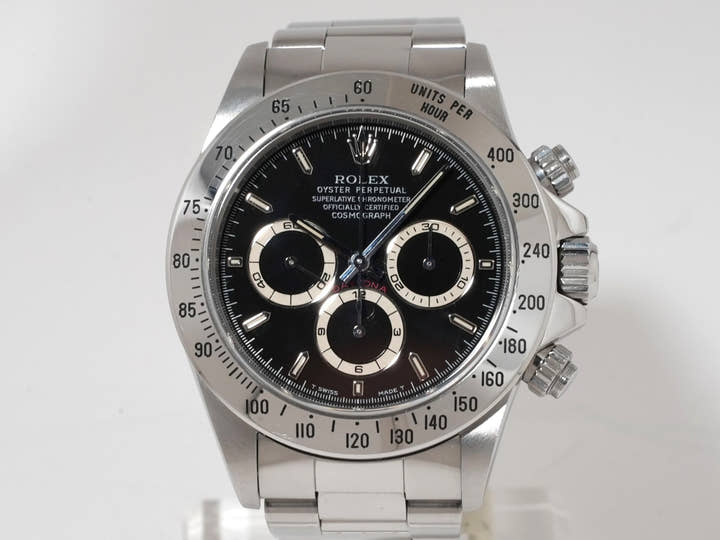 ロレックス デイトナ エルプリメロ Ref.16520 ステンレススチール ブラック文字盤