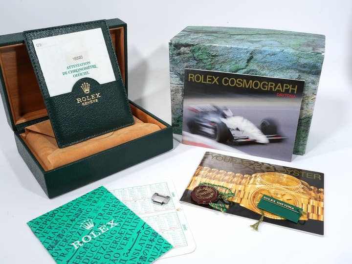 ロレックス デイトナ エルプリメロ Ref.16520 ステンレススチール ブラック文字盤