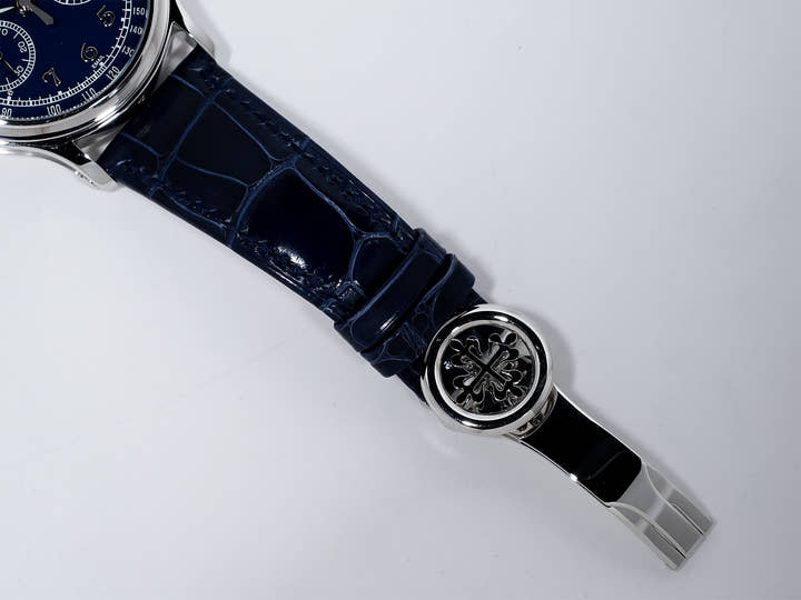 パテックフィリップ グランドコンプリケーション Ref.5370P-011 プラチナ グラン フー、本青七宝文字盤 中古 6gakq7qy