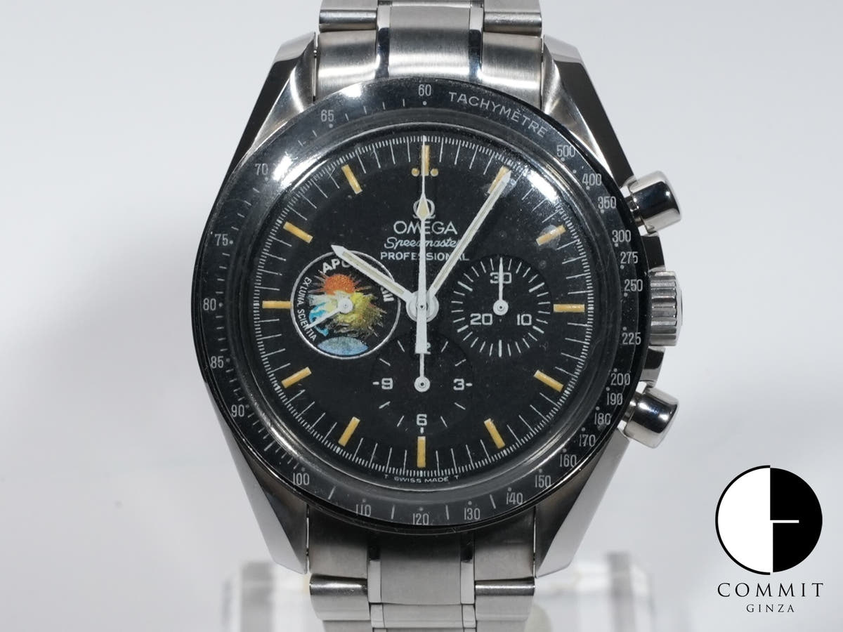 オメガ スピードマスター プロフェッショナル アポロ13号 25周年記念 Ref.3595.52 ブラック文字盤 未使用 k7xmxx9c
