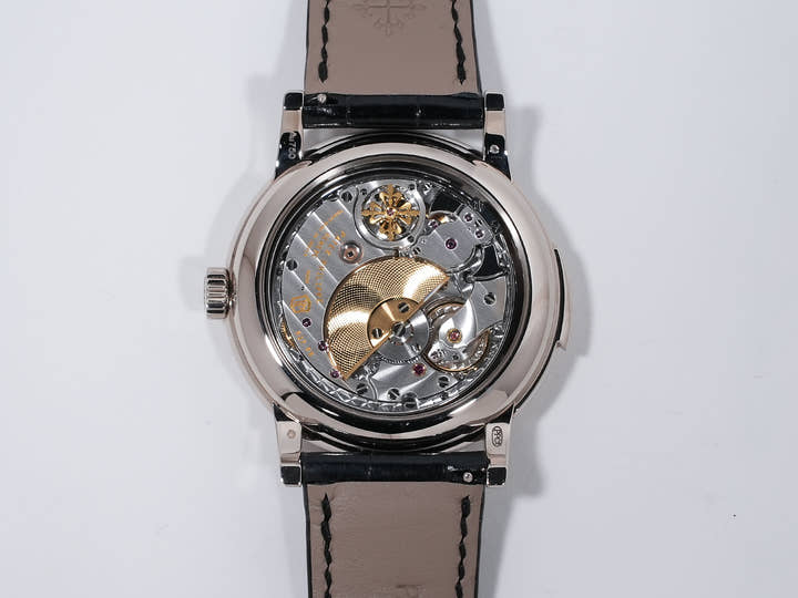 Patek Philippe Minute Repeater Ref. 5078G-010 White Gold with Black Enamel Dial