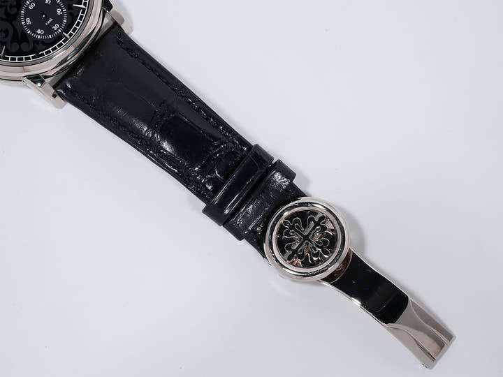 Patek Philippe Minute Repeater Ref. 5078G-010 White Gold with Black Enamel Dial