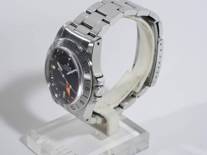 ロレックス エクスプローラーII Ref.1655 ステンレススチール ブラック文字盤