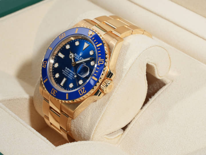 Rolex Submariner Date Ref. 126618LB Yellow Gold Blue Dial