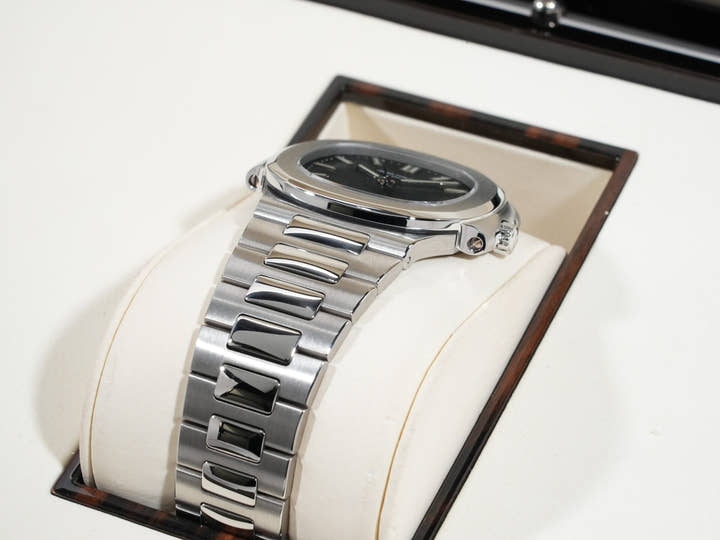 Patek Philippe Nautilus Ref. 5800/1A-001 Stainless Steel Blue Dial