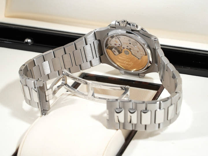 Patek Philippe Nautilus Ref. 5800/1A-001 Stainless Steel Blue Dial