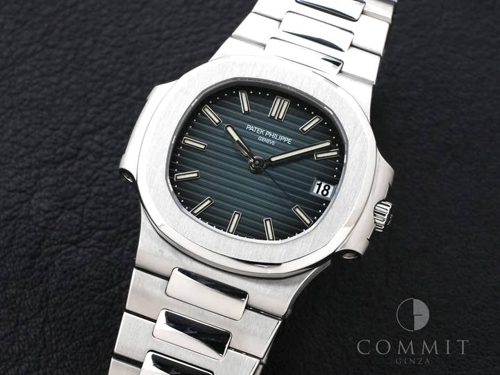 Patek Philippe Nautilus Ref. 5800/1A-001 Stainless Steel Blue Dial